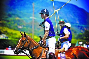 Prince William with Andy Busch