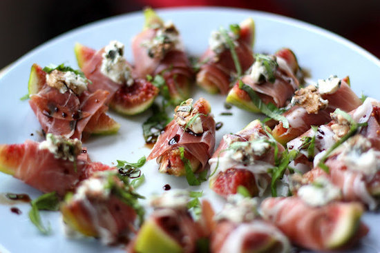 Prosciuto Wrapped Figs from Paul Azkoul