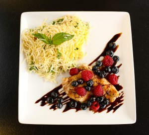 Grilled Chicken w Pasta recipe by The Art of Entertaining