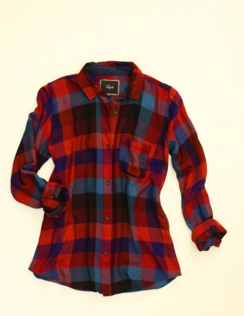 Look 1 Rails shirt, $125, Esther