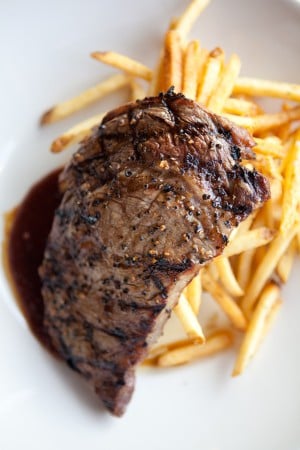 Rib Eye Steak with Frites