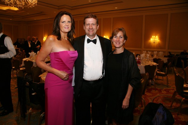 Susan McLaughlin, John and Katie Newsham