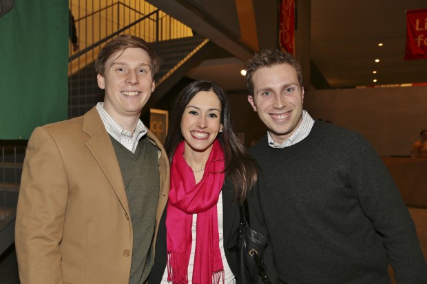 Matt Freund, Lauren Waldrop, Jim Arsenault