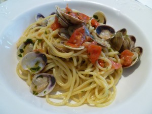 pasta with clams