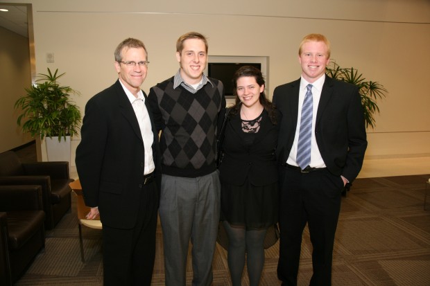 Eric Rothenbuhler, Gabe Burns, Megan Favignano, Dan Bauman