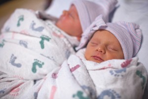 Photos from Women's Services video shoot in St. Louis, Delainey and AJ Rolf, newborn twins
