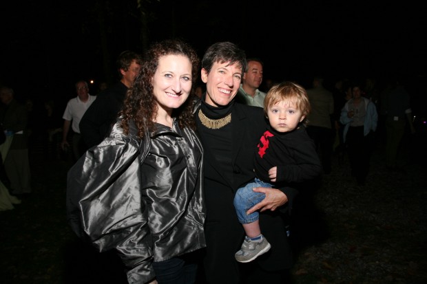 Susan Barrett, Susan Sauer with Atticus