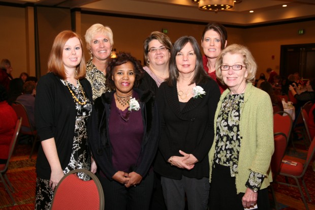 Tiffany Zemann, Donna Frazier, Angela Raven, Pam Guth, Gail Zavadil, Rachel Little, Ginny Moseley