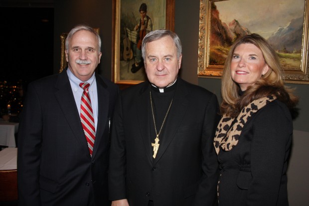 Tim Conway, Archbishop Robert Carlson, Diane Conway
