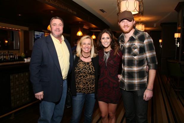 Steve Quinlivan, Donise Reitz, Singer Kelleigh Bannen, Eric Paslay