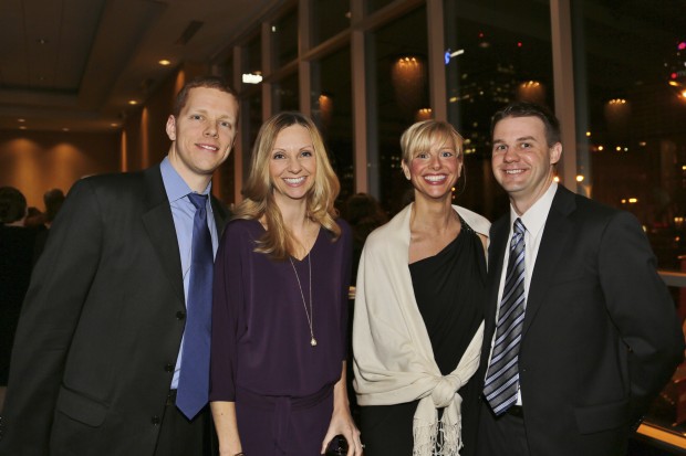 Charles and Jennifer McKiel, Niki and Adam Hendrixson