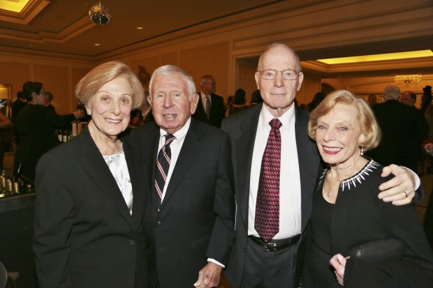 Judy and Dr. Ira Gall, Larry and Shirley Schermer