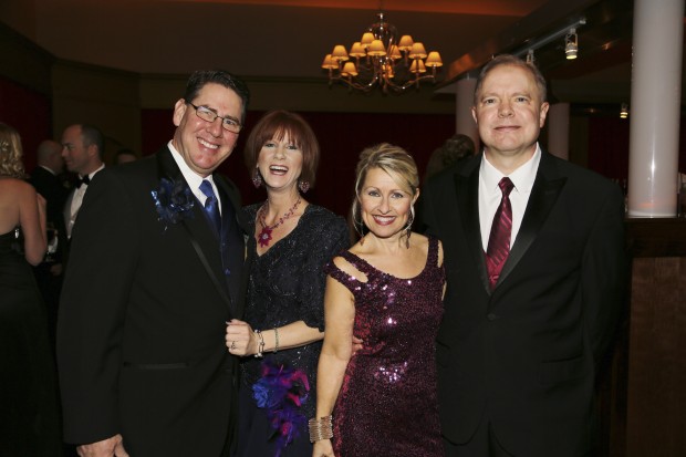 Michael and Shelly Best, Peg and Mark Mattison