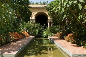 The Spanish garden 