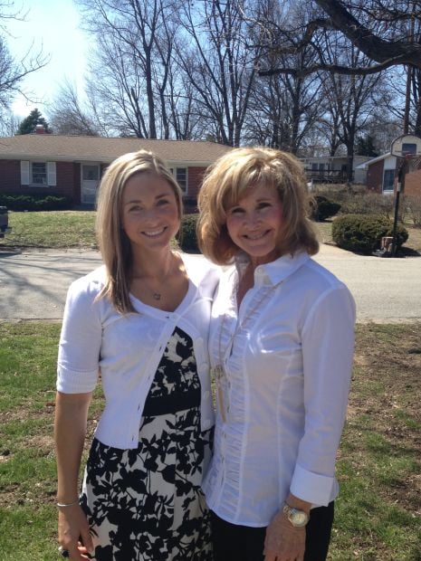 Cindy Roth and her daughter, Erin Roth, of St. Charles