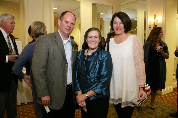Greg Blanke, Pastor Ann Molsberry, Chris Blanke