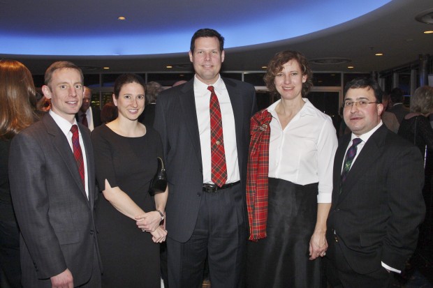 Paul Watson, Susan Hughes, Steven Peacock, Anne and Tim Finley