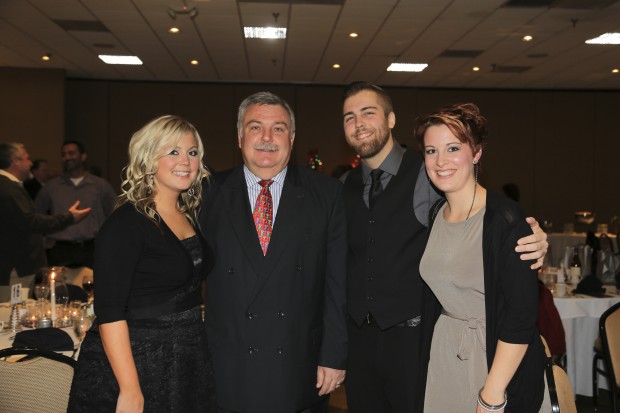 Christy, Dan and Michael Kostecki, Jen Huber