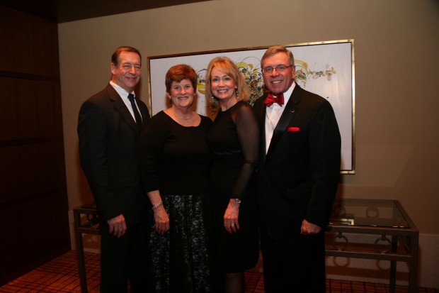 Ed and Marsha Pfeiffer, Stephanie and Dennis Weisenborn