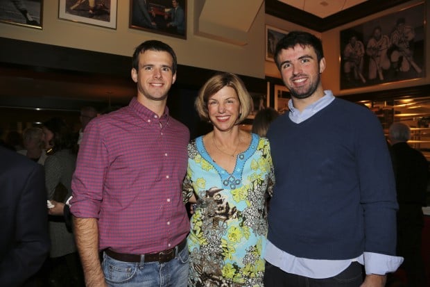 August, Trudy and John Valentine