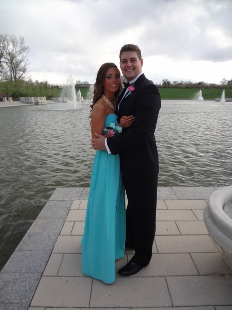 Annie Galvin and Mitchell Johnson