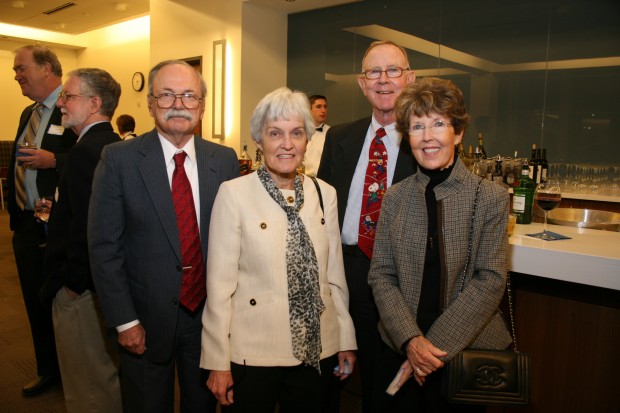 John and Phyllis Evans, Joe and Pat Soraghan