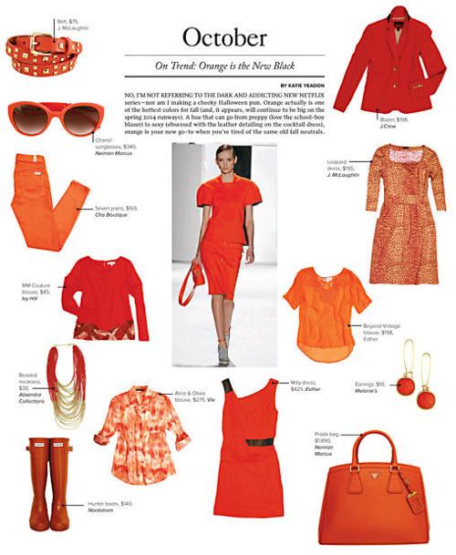 On Trend: Orange