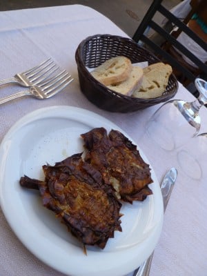 fried artichokes