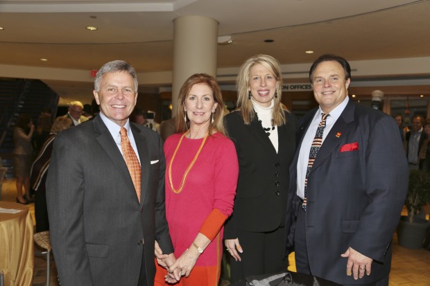 John and Tracy Spencer, Marlene and Tony Long