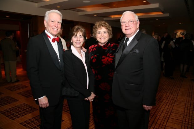 Craig and Sue Larson, Joan and Jim McGivney