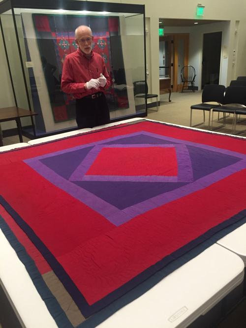 The legacy of lace is followed by the culture of Amish quilts at URI  gallery – Rhody Today