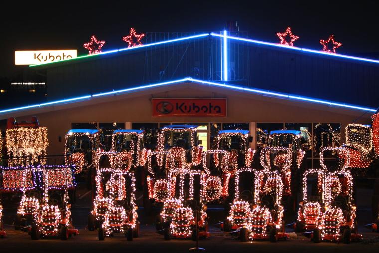 choreographed christmas lights at messick s farm equipment choreographed christmas lights at messick s farm equipment