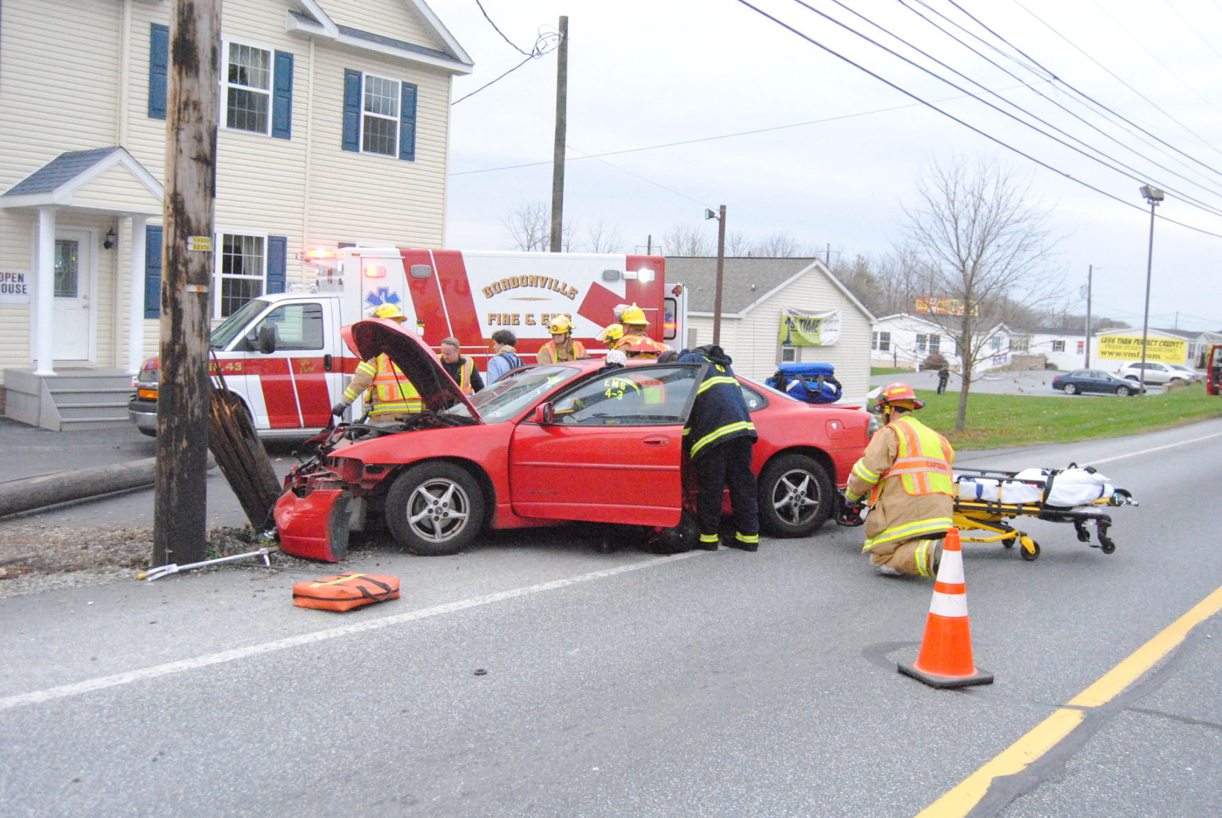 peters township car accident