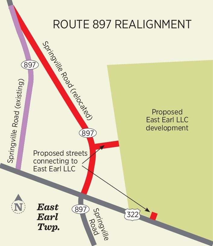East Earl Township supervisor offers details on Route 897 realignment