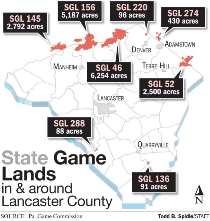 Nonhunters who use state game lands across Pennsylvania could be