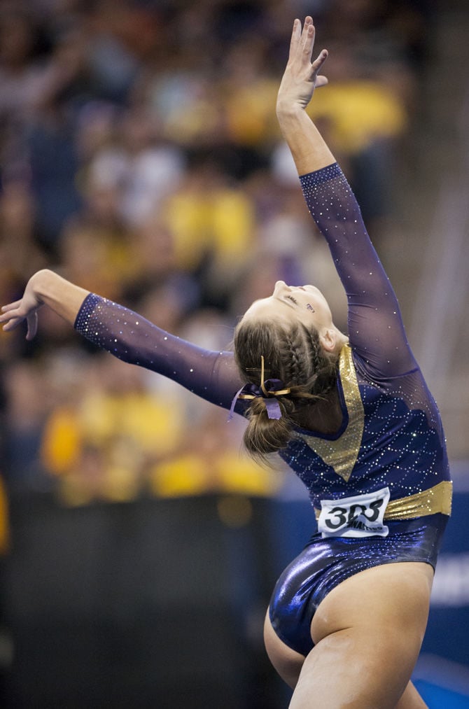 Photos NCAA Gymnastics Semifinals Daily Lsureveille