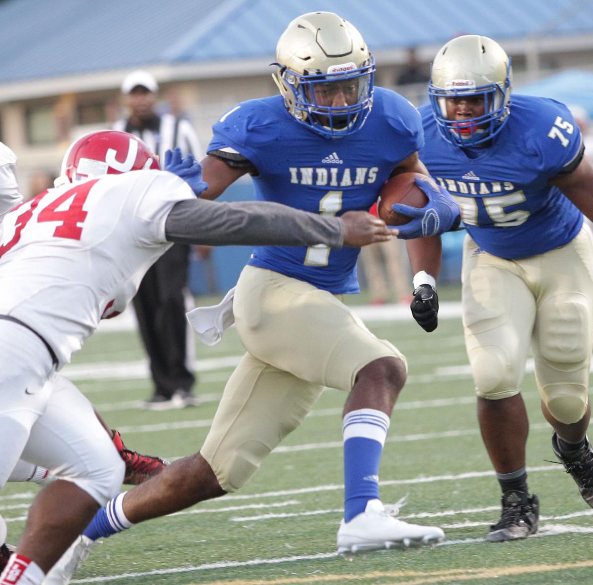 McEachern Indians make quick work of Jonesboro Cobb Football Friday