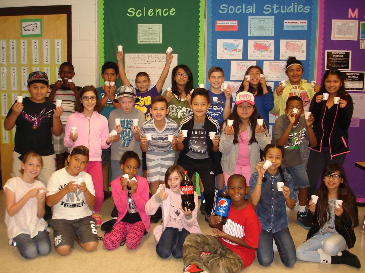 Hayes Elementary fifthgraders learn about Electoral College