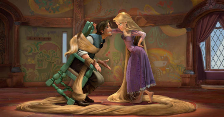 Disney delivers a surprisingly moving animated magic with Tangled . | Movie Times + Reviews ... Disney delivers a surprisingly moving animated magic with Tangled . | Movie Times + Reviews ...