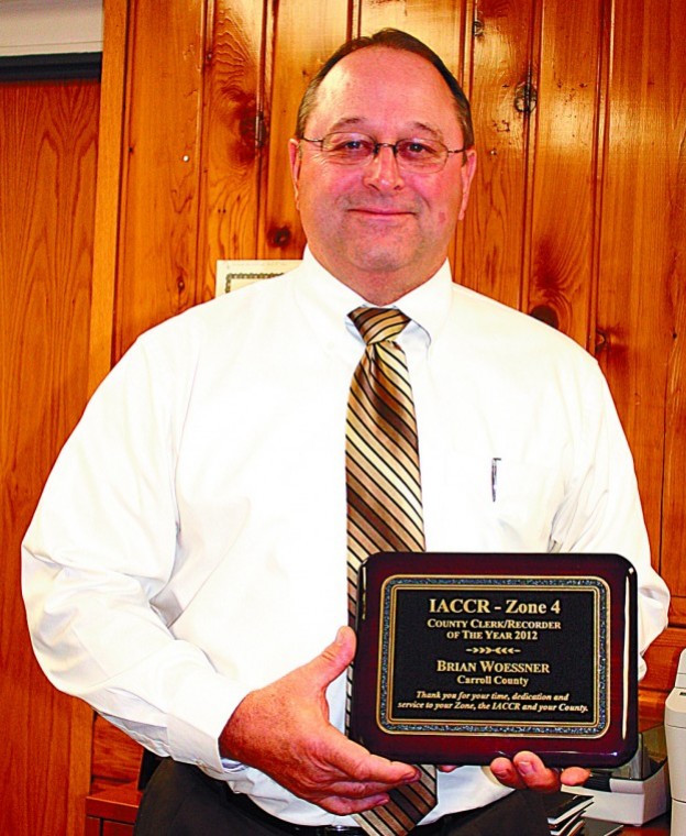 Carroll County Clerk Brian Woessner Named Top Clerk Carroll County 