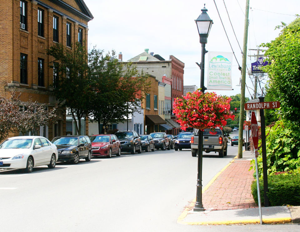 Summer road trip Lewisburg, West Virginia The Burg Features