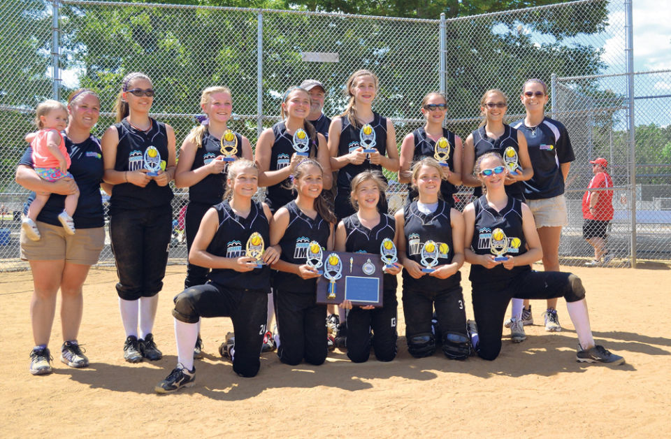 Travel Softball team with local members takes June Jamboree The