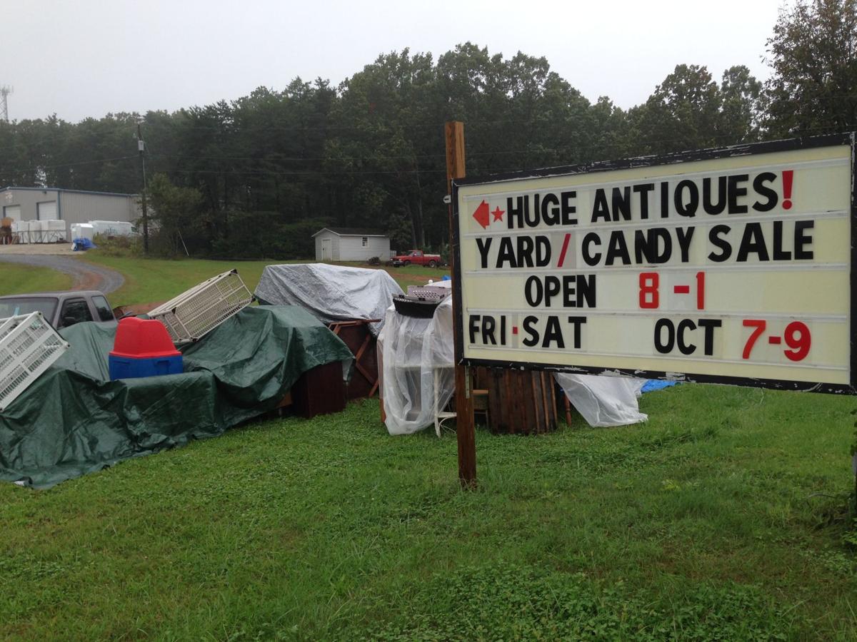 First day of 100MileYardSale washes out Business