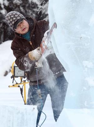 Ice Alaska Ice Park - Fairbanks Daily News-Miner