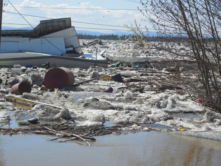 Waters recede in Galena; Alaska governor issues disaster declaration