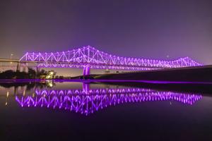 New Orleans to begin charging for custom Crescent City Connection light displays