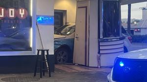 Car crashes into historic Joy Theater in downtown New Orleans, police say