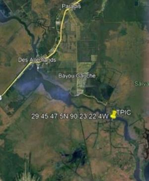 Oil Leak Reported South Of Des Allemands In Lafourche Parish