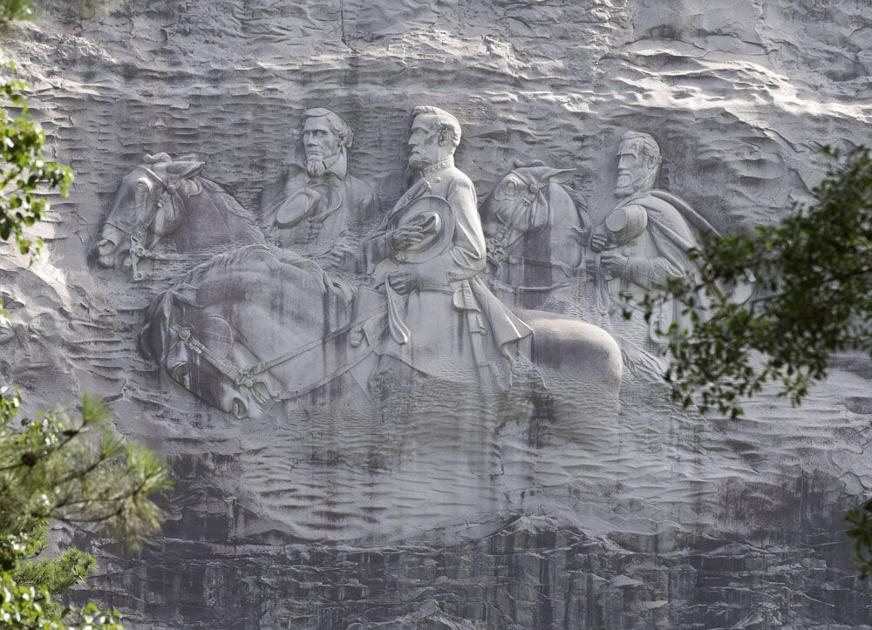 Locals see Stone Mountain as history; changing Confederate carving