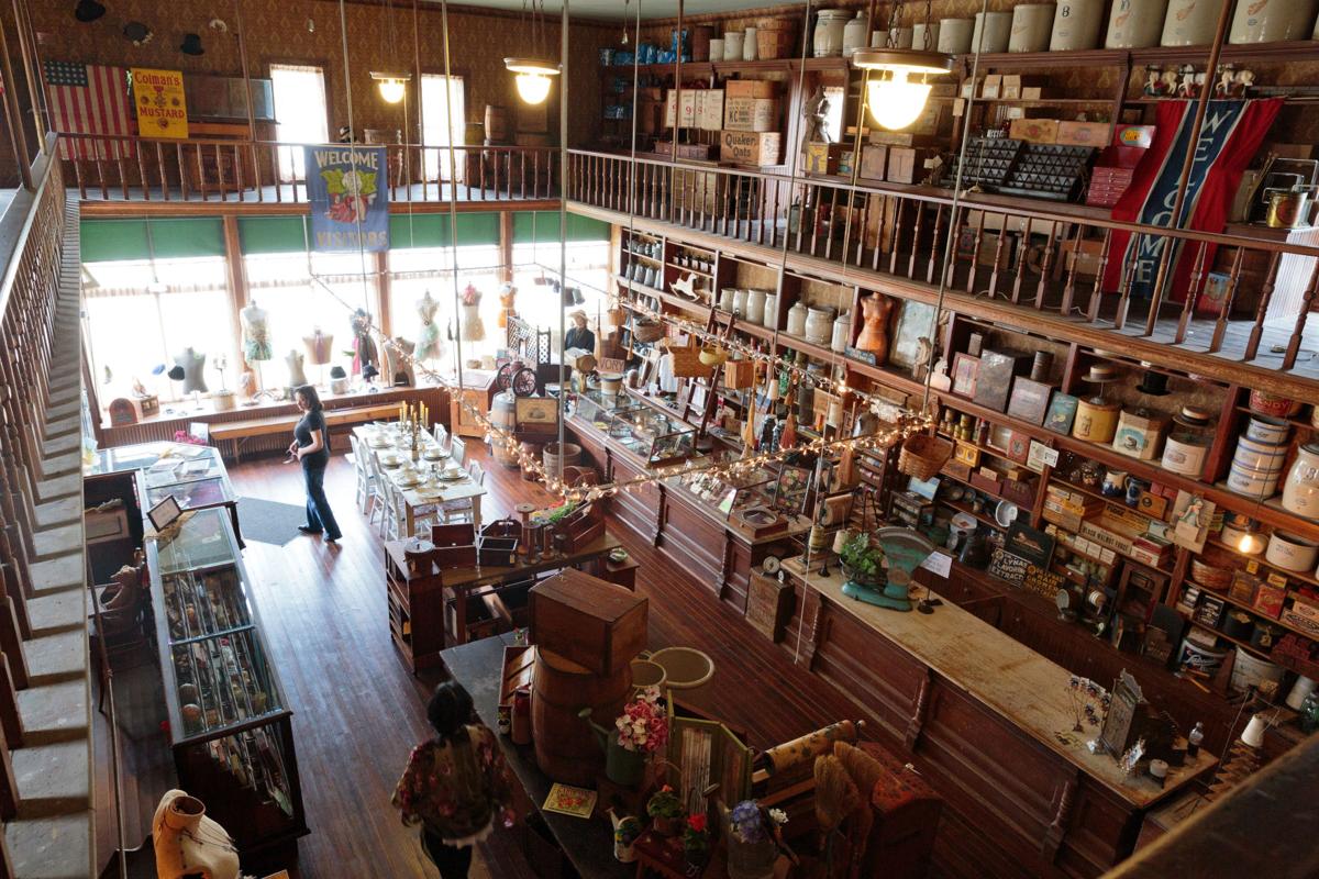 Restored Nebraska building and its merchandise invite browsers to look